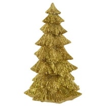 Northlight Glittered Christmas Tree Decoration - 6" - Gold Finish