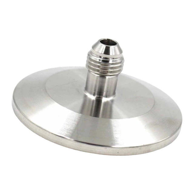 Conector rápido adaptador de acoplamiento de tubería con abocardado Triclamp de acero inoxidable Estilo A