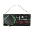 thumbnail image 1 of Wooden Days to Christmas Countdown Hanging Wall Plaque Sign Rustic Xmas Holiday Home Decor, 1 of 2