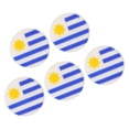 thumbnail image 3 of WHAMVOX 5Pcs Tennis Racket Dampener National Flag Tennis Dampener Silicone Vibration Racket Dampener, 3 of 8