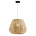 thumbnail image 3 of Better Homes & Gardens 16.5" Architectural Natural Woven Pendant Light, Adjustable Cord, 3 of 10
