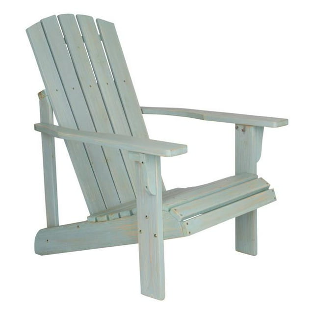 Shine 5616DB Chaise Adirondack Rustique Lakewood, Bleu Hollandais