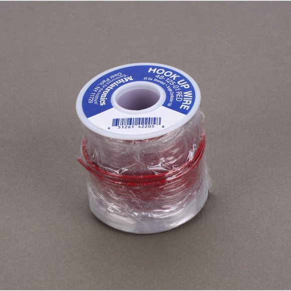 Fil Éjecté 100 Pieds 22 Gauge, Rouge