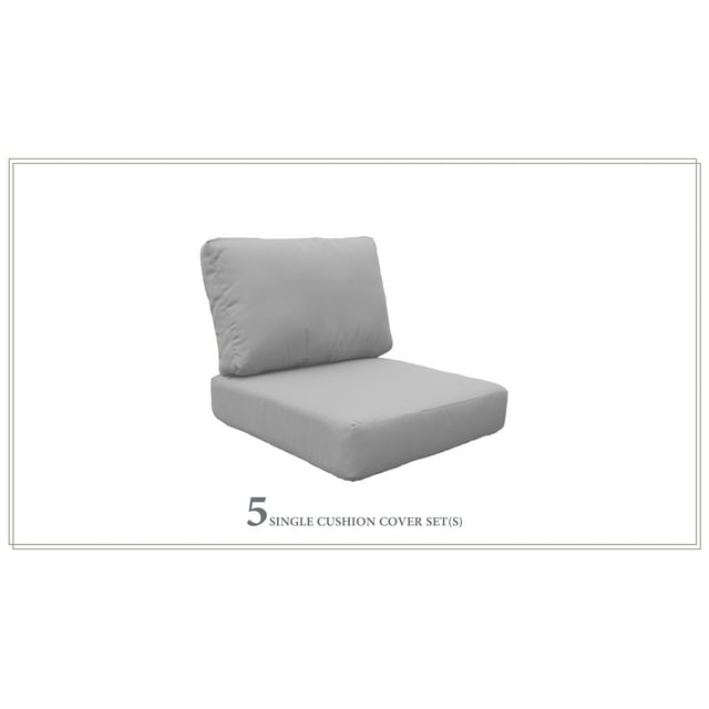 High Back Cushion Set for MIAMI-06i-Color:Grey