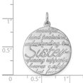 thumbnail image 2 of Collier Pendentif Frère en Argent Sterling 925, 2 of 6