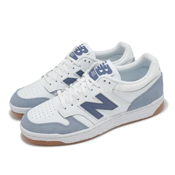 New Balance 480 NB White Navy Men Unisex Lifestyle Casual Shoes BB480LXB-D