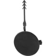 thumbnail image 4 of Car Front Tow Bumper Hook Cover 8K0807241 Eye Cover Trailer Cap Black, 4 of 5