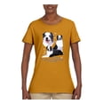 thumbnail image 2 of If It's Not an Australian Shepherd It's Just a Dog Gift | Womens Dog Lover Graphic T-Shirt, Gold, Small, 2 of 3