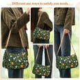 thumbnail image 4 of FORMRS Womens Shoulder Bag with Chain Strap Clutch Purse Cute Tote Handbag, Orange Flowers, 4 of 7