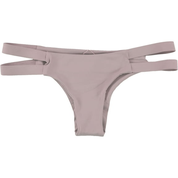 Tavik Womens Chloe Side Straps Bikini Swim Bottom, Pink, X-Large