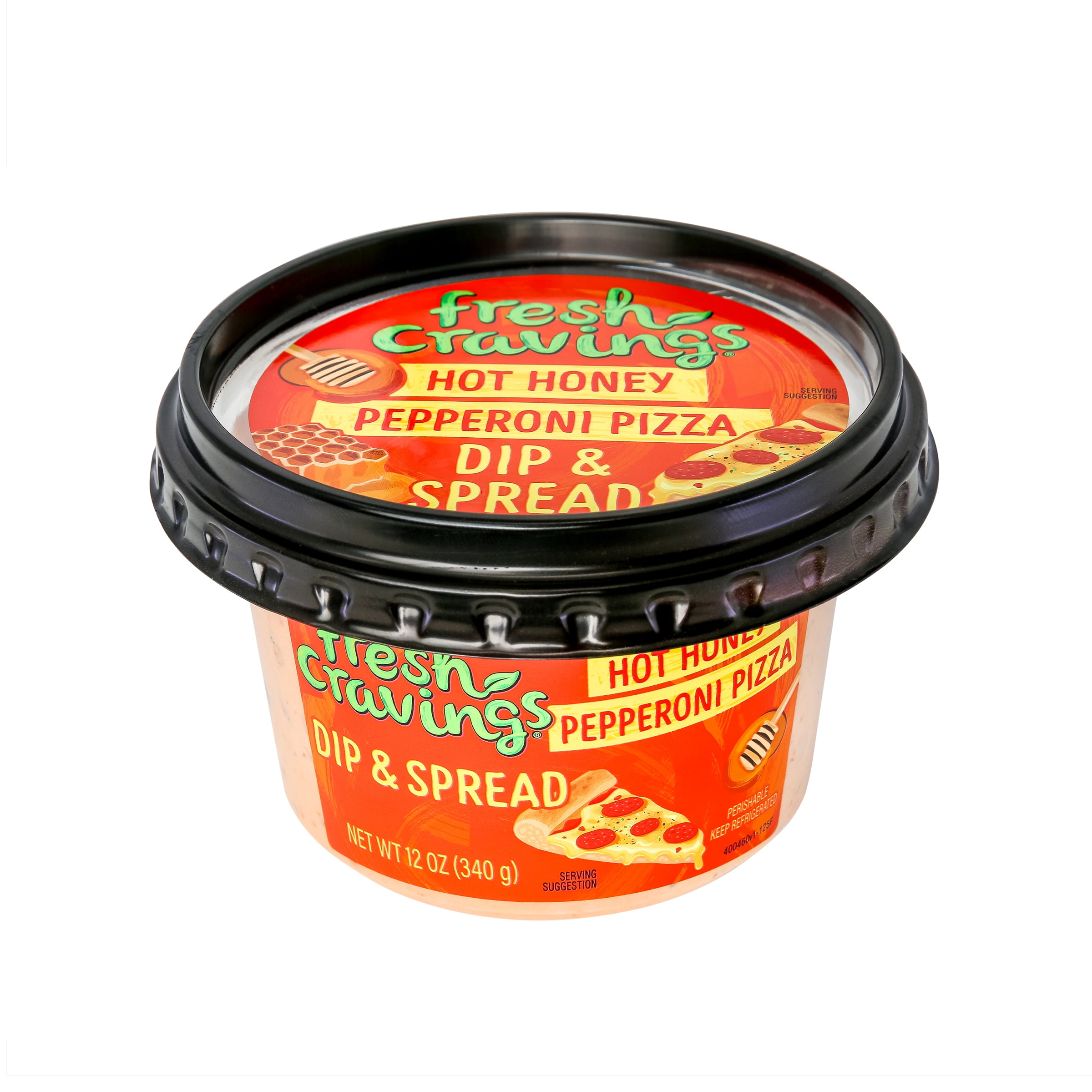 Fresh Cravings Hot Honey Pepperoni Pizza Dip & Spread 12 oz., Ready to Eat, Refrigerated, Contains Milk