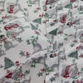 thumbnail image 2 of Great Bay Home 4-Piece Queen Microfiber Sheet Set Holiday-Printed, Ultra-Soft, Wrinkle & Fade-Resistant Patterns Inspired by Holidays All-Season Bedding Sheets & Pillowcases (Queen, Winter Wonderland), 2 of 5