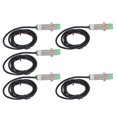 thumbnail image 4 of 5Pcs Proximité Commutateur 2 Fil Normalement Ouvert 68Hz Réponse Fréquence Capteur de Proximité Ac90250v M18x1, 4 of 14