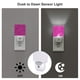 thumbnail image 3 of Balery Rose Red Glitter Luz Nocturna LED con Sensor Automático, Enchufe con Sensor Crepuscular, Luz Suave de 0.5W para Dormitorio, Pasillo, Baño-US, 3 of 7