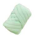 thumbnail image 1 of Hilo grueso para tejer a mano para mantas con nudo trenzado, hilo grueso jumbo Verde claro, 1 of 9