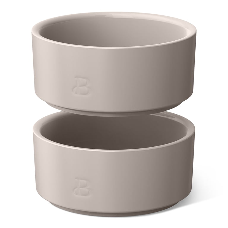 Beautiful 2-Piece Stoneware Ramekin Set, Porcini Taupe photo 8