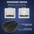 thumbnail image 5 of Motorcycle Seat Cushion 3D Honeycomb TPE Non Slip Breathable for Long Rides, 5 of 9