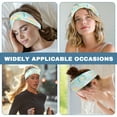 thumbnail image 6 of COEQINE Rainbow Nurse Button Headband for Men Knotted Headbands for Women Trendy Sweatband for Running,Workout,Basketball Sports Headbands Bulk Sport Headband Sweat, 6 of 7