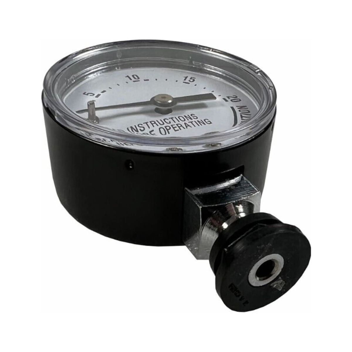 National Presto 85729 Pressure Canner Steam Gauge With Rubber Adapter