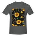 thumbnail image 4 of Bingfone Sunflowers3 Men'S Loose Fit Short-Sleeve Pocket T-Shirt, 4 of 7