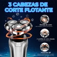 thumbnail image 3 of Maquina Afeitadora Eléctrica 3 en 1 Recargable USB con Cabezales Flotantes 4D, 3 of 8