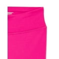 thumbnail image 2 of Athletic Works Girls Knit Flare Leggings, Sizes 4-18, 2 of 3