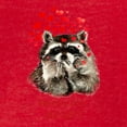 thumbnail image 3 of CafePress - Here's My Heart Cute Raccoon Blowing Kisse T Shirt - Womens Football Shirt, 3 of 4