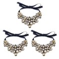 thumbnail image 4 of Jumpingount Collar de mujer, gargantillas, colgantes, gargantilla para niñas, adorno de cuello, fiesta, banquete, damas, babero brillante, Type1 NO1, 4 of 6