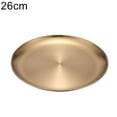 thumbnail image 2 of Ludlz American Metalcraft Series Standard Weight Wide Rim Pizza Pan,14/17/20/23/26cm Round Dining Plate Tableware Meat Dessert Pizza Dish Fruit Tray, 2 of 7