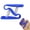 Blue, variant on Grip Trainer Finger Exerciser, Finger Strengthener, Grip Training Device, Guitar Finger Strength Training Tool, Hand Therapy