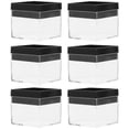thumbnail image 1 of 6Pcs Mineral Specimen Box Transparent Display Box Plastic Specimen Box Mineral Stones Display Box, 1 of 6