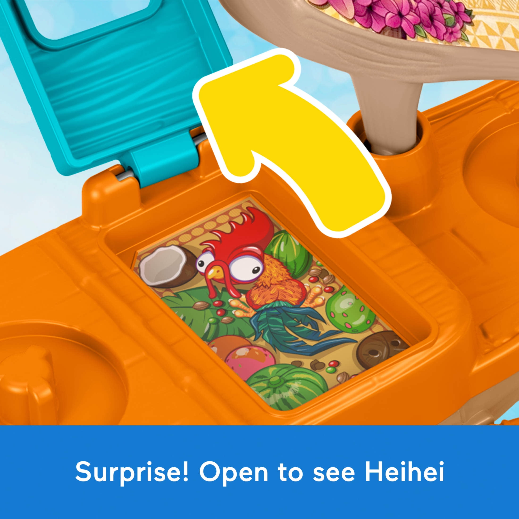 Disney Princess Moana Toys, Moana & Maui's Canoe, Fisher-Price Little People Toddler Toys