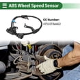 thumbnail image 2 of Unique Bargains ABS Wheel Speed Sensor ABS Sensor Anti-lock Braking System Sensor No.47510TBAA02 for Honda Civic 2015-2022 1 Pc Rear Right, 2 of 7