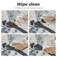 thumbnail image 4 of Acheng Elegant Flower and Dragonfly Round Tablecloth  Washable Table Cover Table Cloth for Kitchen Daily Dinning Party Tabletop Decor  44x44in, 4 of 7