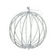 thumbnail image 1 of Adorno colgante para árbol de Navidad, decoración navideña, purpurina decorativa, fiesta Bola de plata, 1 of 9