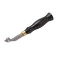 thumbnail image 2 of Adjustable Edge Creaser Mirror Reflection Stainless Steel DIY Leather Creaser with Wood Handle Leather Edge Creaser1.2mm, 2 of 14