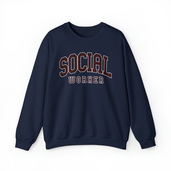 Social Worker MSW Grad Graduation Sweatshirt, Gifts, Crewneck