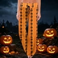 thumbnail image 2 of IYYVV Halloween Pajamas For Womens Casual Blood Rose Patterned Drawstring Pjs Halloween Stretch Lounge Carved Dressy Clothes Saffron XL, 2 of 6