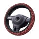 thumbnail image 2 of Balery Red Buffalo Plaid Fundas elásticas antideslizantes para volante, funda protectora universal para hombre y mujer, 15 pulgadas, accesorios para coche., 2 of 6