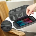 thumbnail image 5 of YUOY Carrying Case for Nintendo Switch 2 ( 2025 ), Hard EVA Travel Case with 2 Screen Protector, 10 Game Storage & Accessory Pockets, Black, 5 of 7