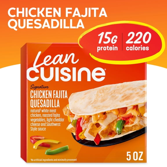 Lean Cuisine Chicken Fajita Quesadilla, Frozen Meal, 5 oz