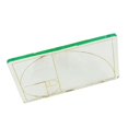 thumbnail image 1 of Multi-purpose Acrylic Ruler Golden Section Finder Golder Ratio Correction Tool for Artist Designer Architect, 1 of 5