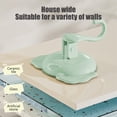 thumbnail image 5 of Suction Cup Hooks Heavy Duty Vacuum Suction Shower Hooks Glass Suction Cup Hooks Bathroom Robe Hooks Reusable, No Hole Punched, for Garland Decoration(4PCS,Green), 5 of 6