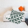 thumbnail image 2 of ZNDUO Lightweight Microfiber Bed Blanket, Traditional Abstract Javanese Floral Pattern Super Soft Flannel Cozy Throw Blankets, 50"x40", 2 of 8