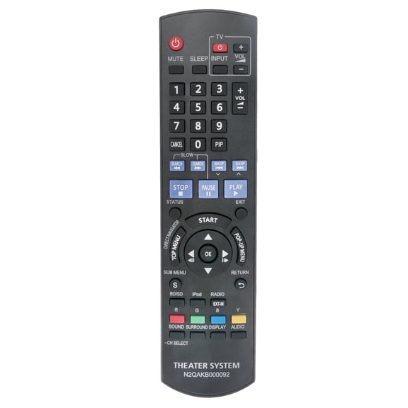 N2QAKB000092 Remote for Panasonic Home Theater System SC-BT228 SA-BT228 SB-HF480