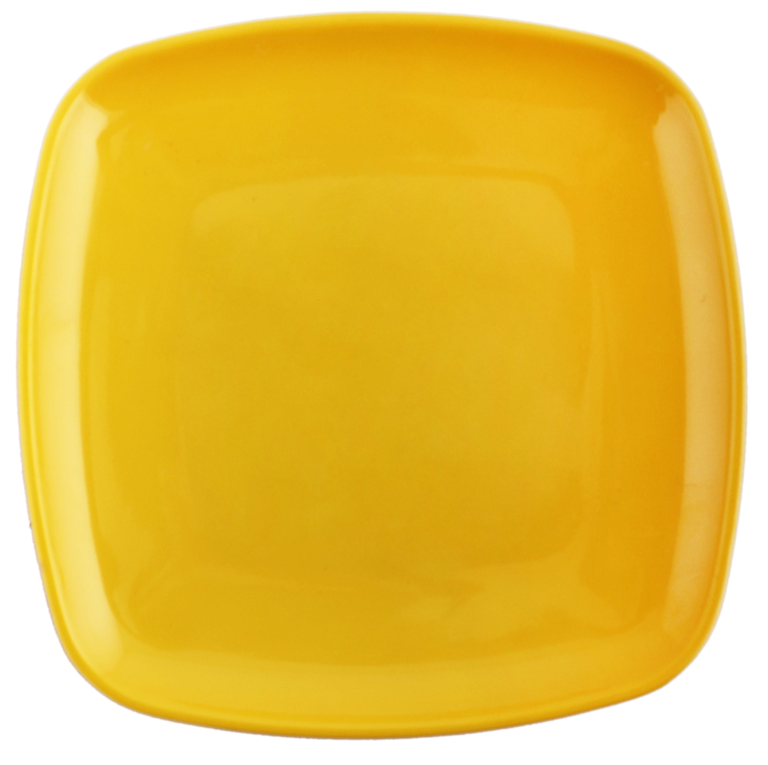 Melange 36Piece 100 Melamine Square Salad Plate Set (Squares Solid