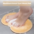 thumbnail image 3 of YAOMOBB Multi-use Bath Mat Shower Foot Massager Non Slip Mat Suction Cup Design Multifunctional Bath Massage Brush, 3 of 6