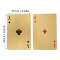 thumbnail image 3 of Ccdes Waterproof Plastic Cards Set with Gold Foil Table Games for Party Beach Camping Leisure,Leisure Game Card,Party Accessory, 3 of 8