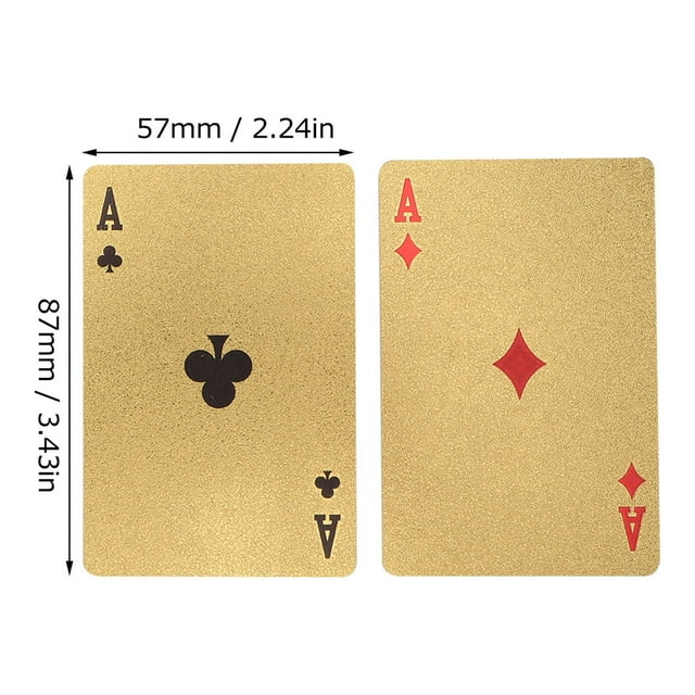 Game Cards, Table Game Golden Storage Box Plastic For Swimming Pool For Camping Ground For Home For Beach