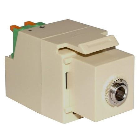 Choice Select 1/8  3.5mm Mono Mini Plug Keystone Jack (Ivory) price history on PriceWatchPro